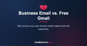 Business Email vs. Free Gmail: What Makes Your Business Look Professional