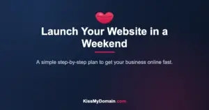 How to Launch Your Small Business Website in a Weekend